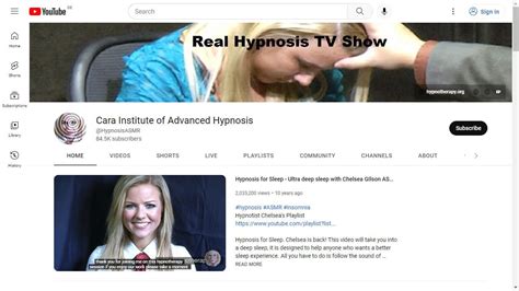 best hypnosis on youtube|Top 25 YouTube Channels to Unlock the Power of Hypnosis.